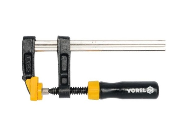 Párhuzamszorító VOREL 120× 300 mm DIN5117 Kód:237110