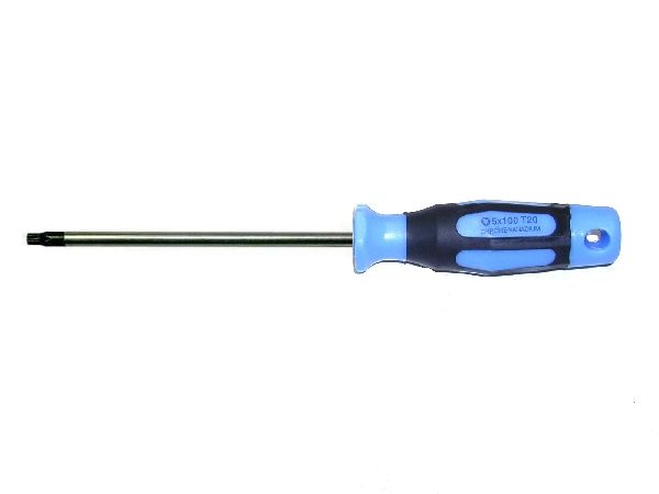 Csavarhúzó TORX T10  4 x 80 mm CrV. mágneses Kód:071011