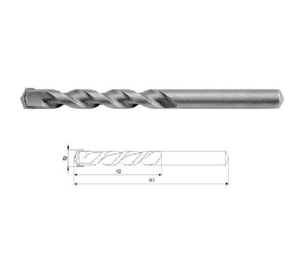 Betonfúró YATO 10 x 120 mm  Kód:YT-4375