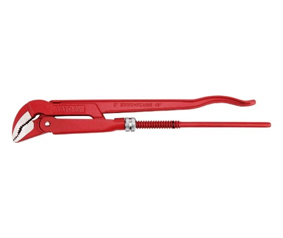 Svédcsőfogó YATO 45 fok 1,5" CrV. Kód:YT-2214