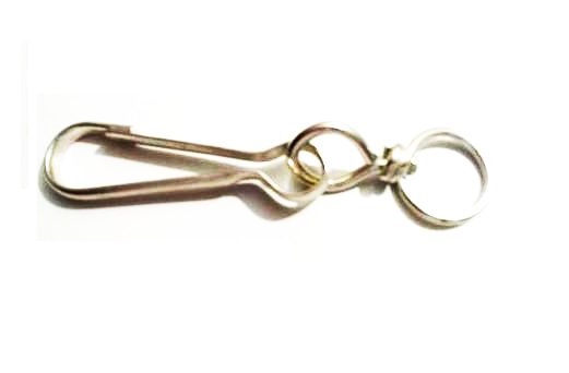 Karabiner forgóval 80 mm Kód:49418