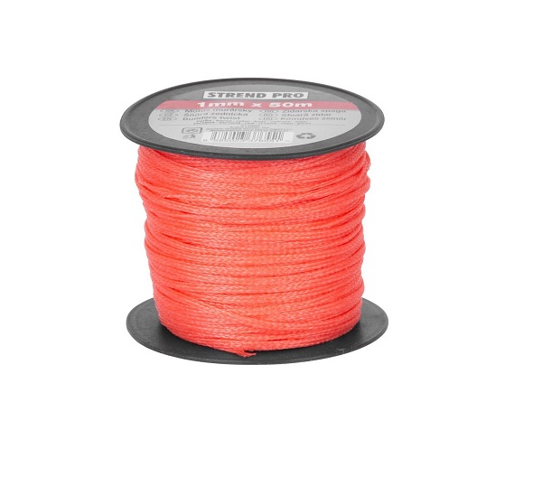 Kőműves zsinór 50 m × 1,7 mm piros Kód:217016