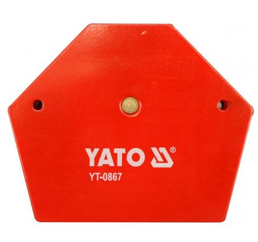 Mágneses sokszög összeillesztéshez 111×136×24 mm 34 kg teherbírás YATO Kód:YT-0867