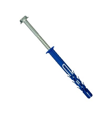 RAWL FF1-N-10K080 10x80-as peremes dűbel, hatlapfejű peremes csavarral (TORX)