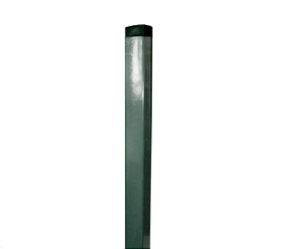 3D Zártszelvény kerítés oszlop 60×40×1,5 mm / 2600 mm ANTRACIT  Kód:o2600a