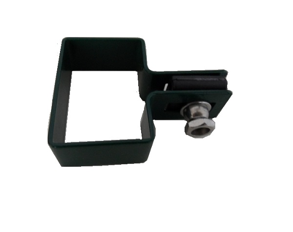 3D Zártszelvény kerítés bilincs VÉG 60 × 40 mm ZÖLD Kód:BVZ