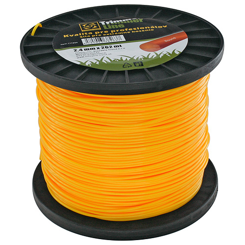 Fűszegélyvágó damil kerek 2,4 mm x 262 m Kód:111954