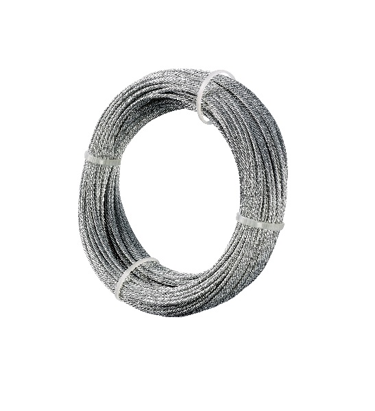 Sodronykötél 3 mm × 20 m  horganyzott Kód:59053