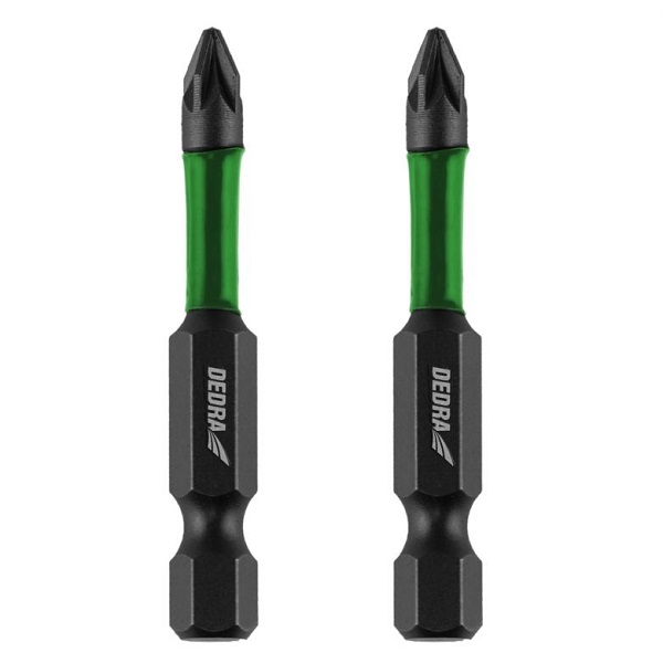 Bit készlet 2 részes ütvecsavarozókhoz PZ3 1/4" 50 mm Kód:18A61PZ30-2