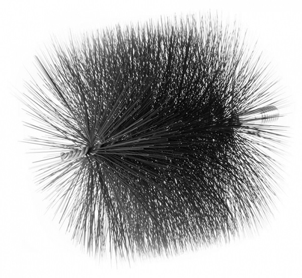 Kéménytisztító kefe, acél 120×110 mm Kód:253309