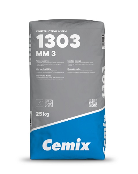 Cemix 1303 Falazóhabarcs (MM3) HF-30 40kg Kód:CE K00414011