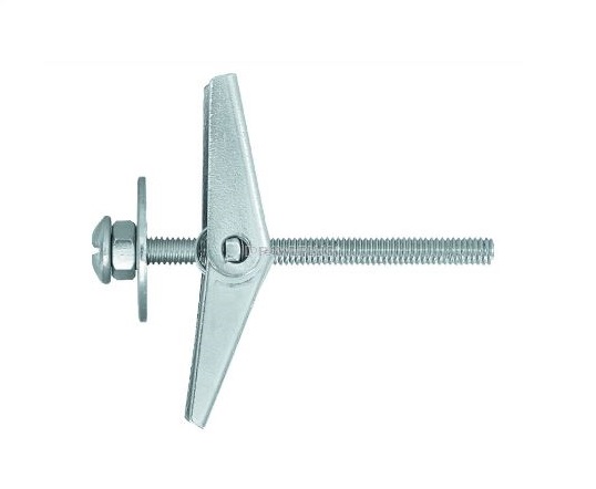 Rugós szétnyíló billenő anya, D-fejű M5x50mm-es csavarral (6db/csom) ...R-S11-SPO5050/6