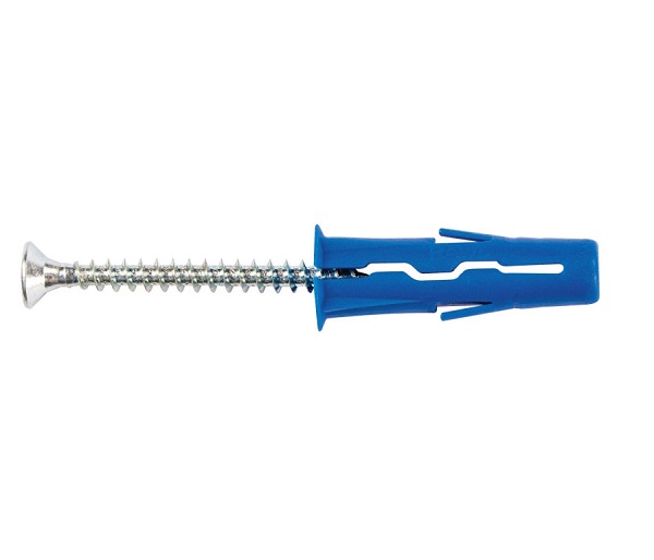 Minden anyaghoz alkalmas műa. tipli  8x32 mm+Süllyf. Csavar 4,5x40 mm(20db/csomag) ...R-S11-UNO-08+/20