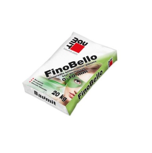 Baumit Fino Bello beltéri glett /0-10mm/ gipszes 20kg Kód:BAU 951720