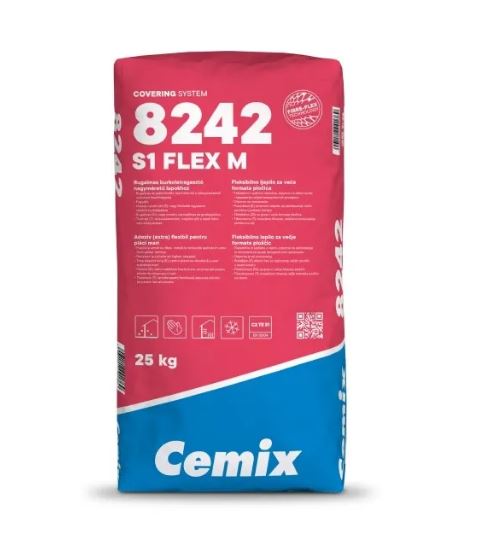Cemix 8242 S1 Flex M ragasztó 20kg Kód:CE K00617351