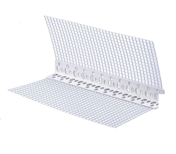 Hálós műanyag élvédő PVC 10X10cm 2,5fm Kód:BAL22-HMP