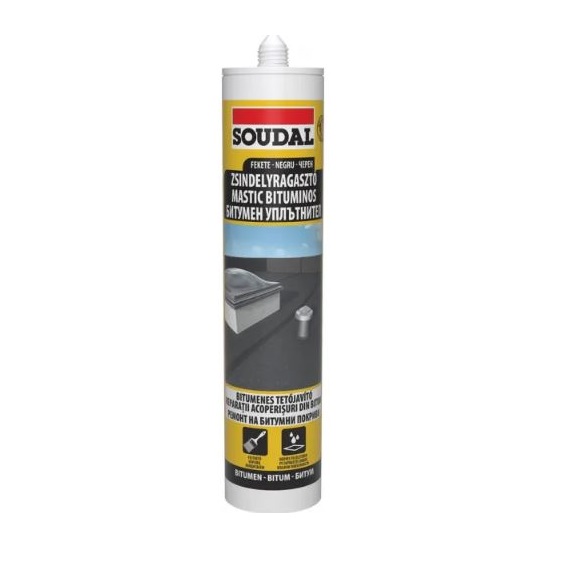 Soudal zsindelyragasztó 280 ml Kód:SOU106650