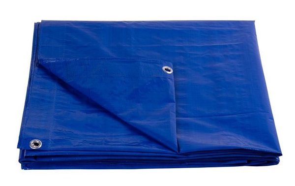Ponyva 6 x 10 m, 80 g/m2, kék Kód:217043
