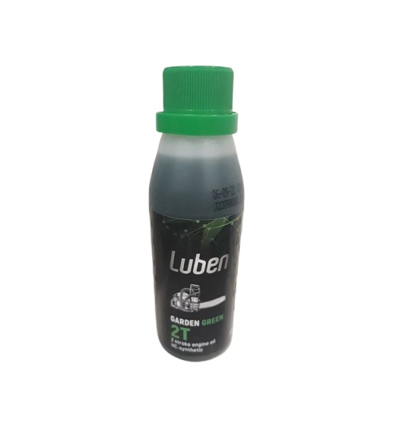 Motorolaj keverék LUBEN GARDEN GREEN 2T 100 ml Kód:1982