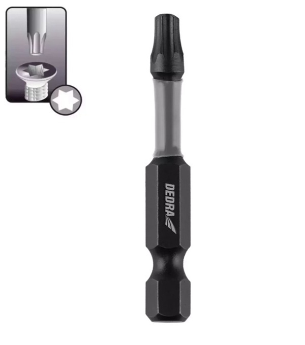 Bit TORX T27 ütvecsavarozókhoz 1/4" 50 mm Kód:18A63T270